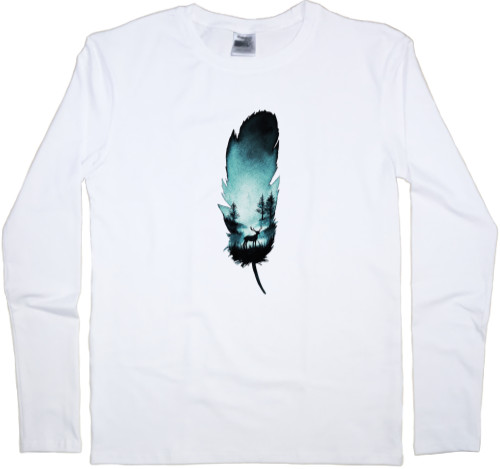 Kids' Longsleeve Shirt - Feather - Mfest