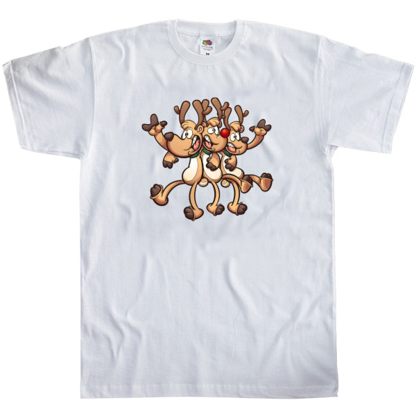 Kids' T-Shirt Fruit of the loom - deer - Mfest