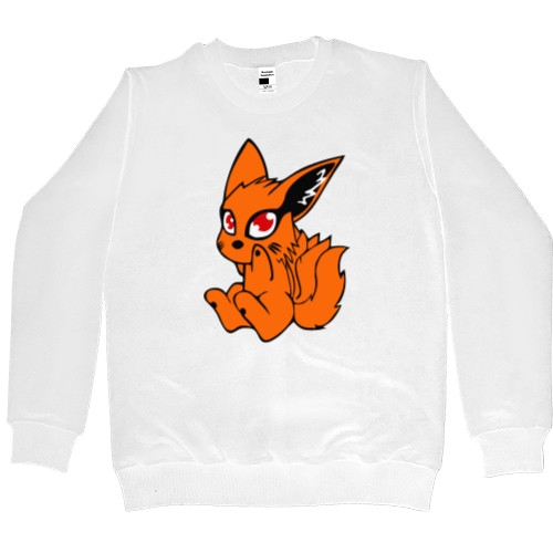 Men’s Premium Sweatshirt - cute Nine-Tails - Mfest