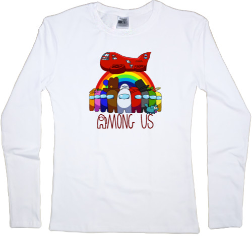 Women's Longsleeve Shirt - new AMONG US team - Mfest