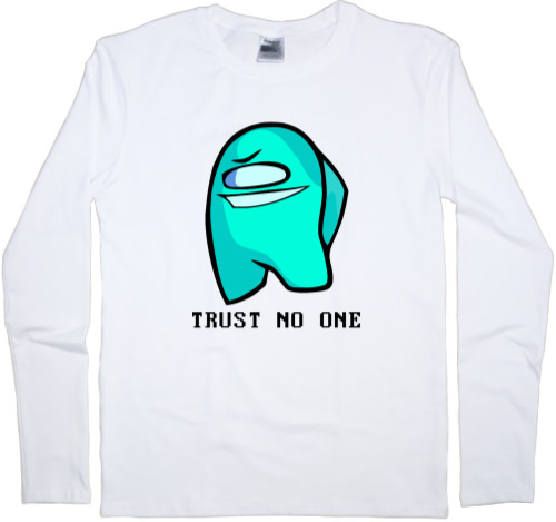 Men's Longsleeve Shirt - Do not trust anyone - Mfest