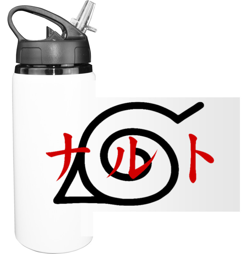 Sport Water Bottle - naruto japanese - Mfest