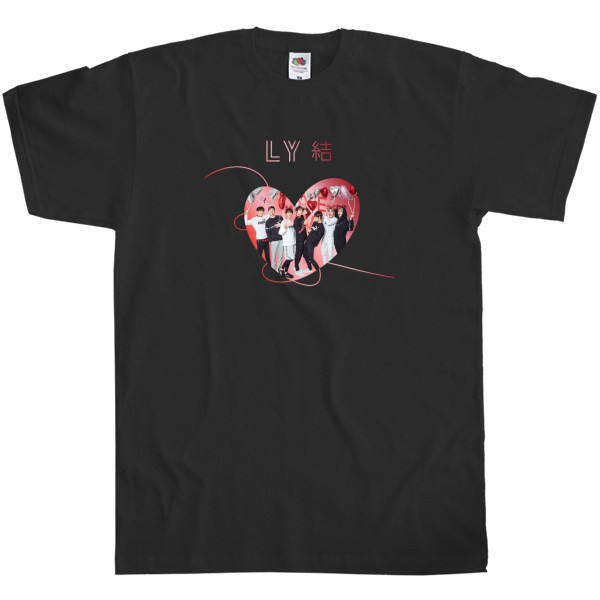 Men's T-Shirt Fruit of the loom - BTS Heart - Mfest