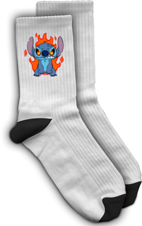 Лила и Стич - Socks - stitch - Mfest