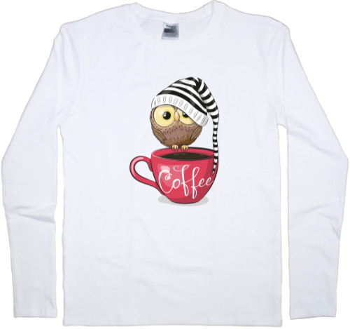 Men's Longsleeve Shirt - owl - Mfest