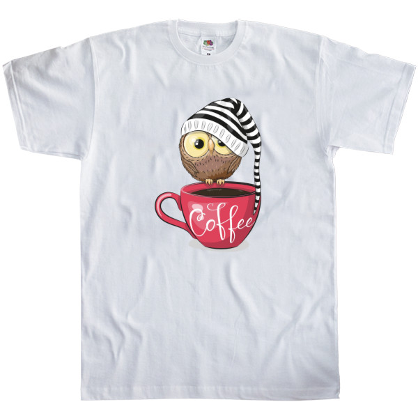 Kids' T-Shirt Fruit of the loom - owl - Mfest