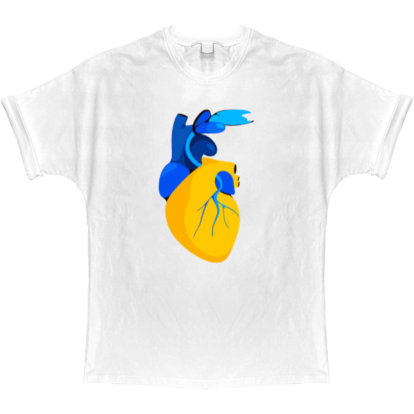 T-shirt Oversize - Heart - Mfest