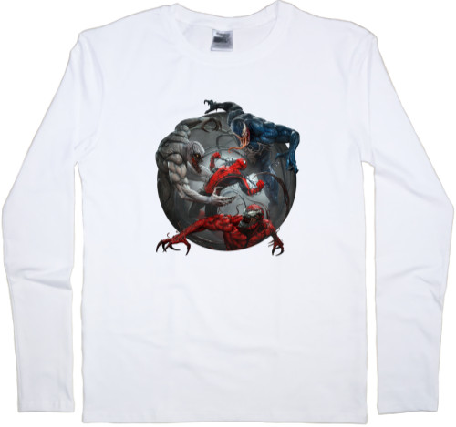 Kids' Longsleeve Shirt - Symbiotes and spider man - Mfest