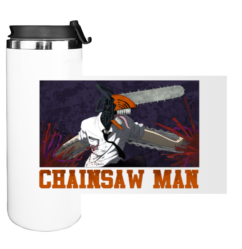 Water Bottle on Tumbler - Chainsaw Man 3 - Mfest