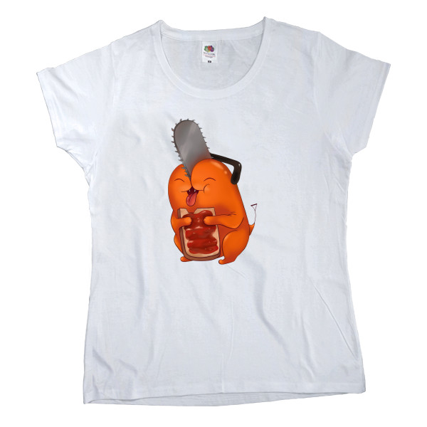 Women's T-shirt Fruit of the loom - Chainsaw Man 2 - Mfest