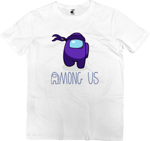 Men’s Premium T-Shirt - purple ninja among us - Mfest