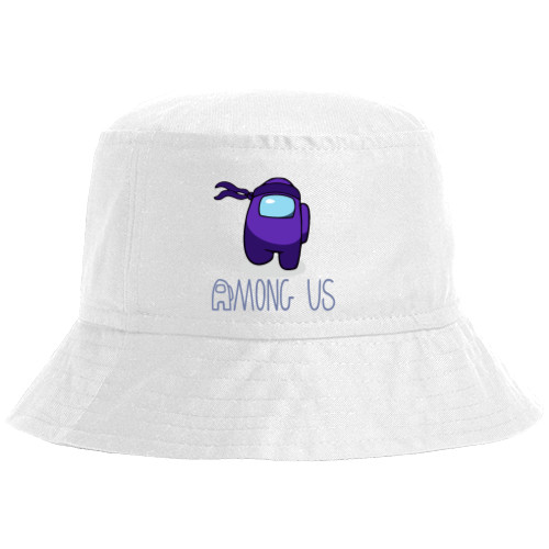 Bucket Hat - purple ninja among us - Mfest