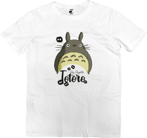 Men’s Premium T-Shirt - Totoro and Chernushki - Mfest