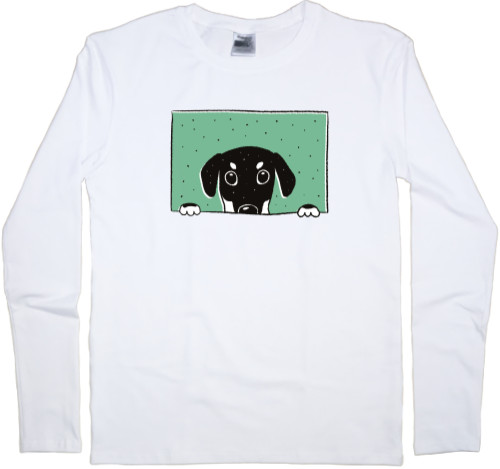 Kids' Longsleeve Shirt - dachshund - Mfest