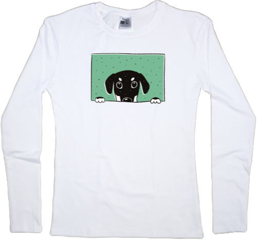 Women's Longsleeve Shirt - dachshund - Mfest