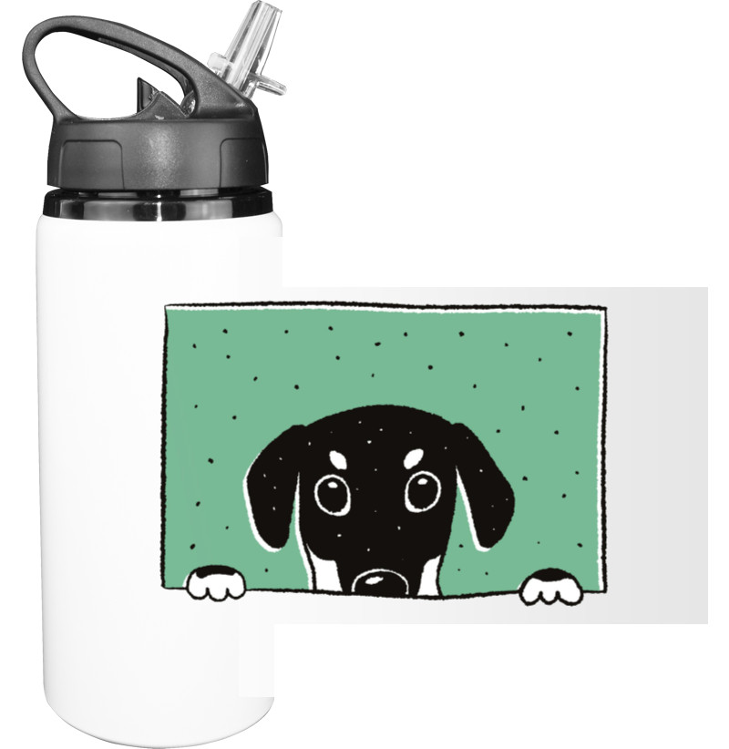 Sport Water Bottle - dachshund - Mfest