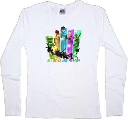 Women's Longsleeve Shirt - super cat 2 - Mfest