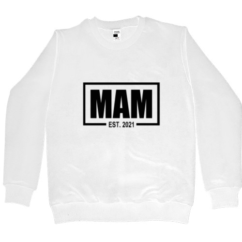 Men’s Premium Sweatshirt - I became a mother in 2021 - Mfest