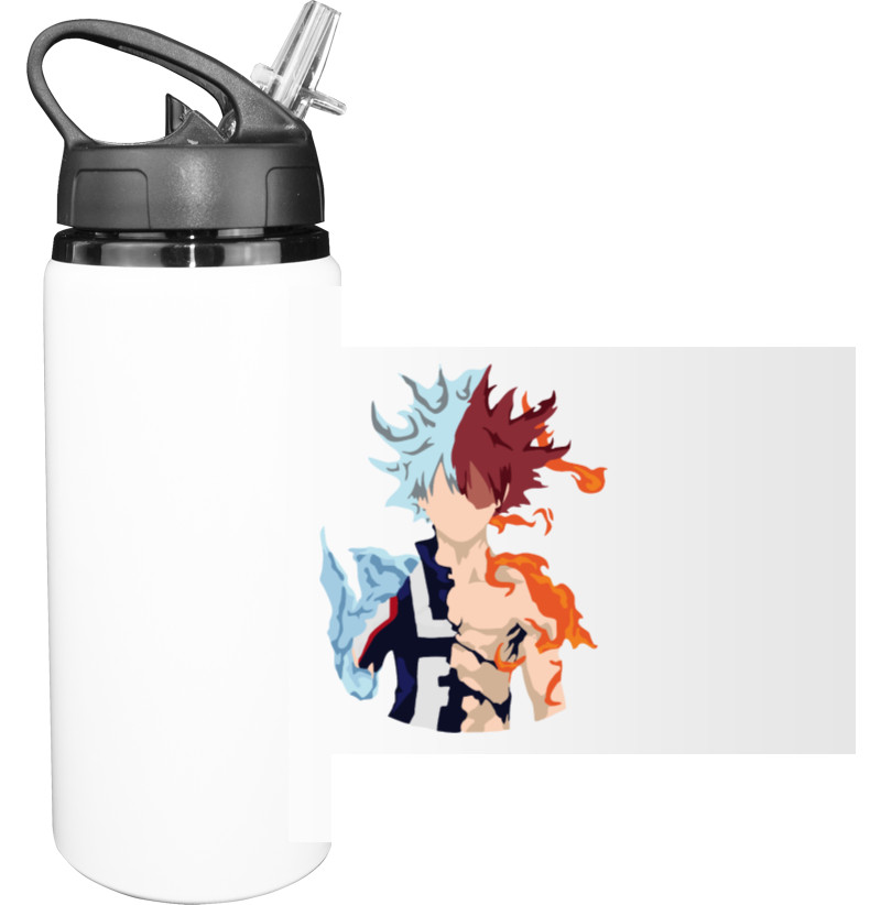 Sport Water Bottle - Shoto Todoroki - Mfest