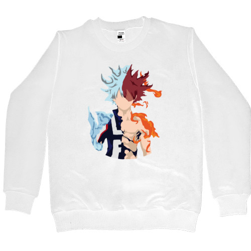 Women's Premium Sweatshirt - Shoto Todoroki - Mfest