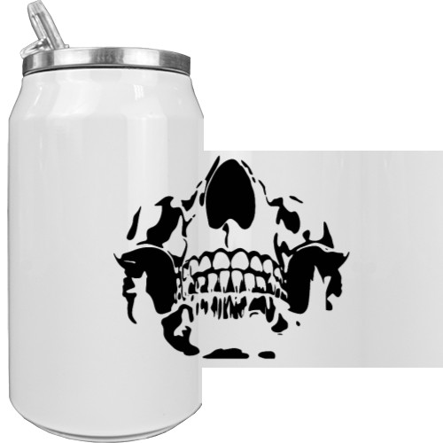 Aluminum Can - SKULL 2 - Mfest