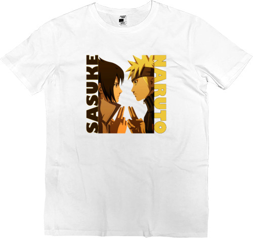 Men’s Premium T-Shirt - SASUKE AND NARUTO - Mfest