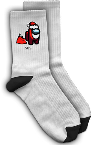 Socks - Santa Among Us Sus - Mfest