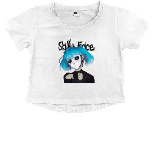 Kids' Premium Cropped T-Shirt - Sally face - Mfest