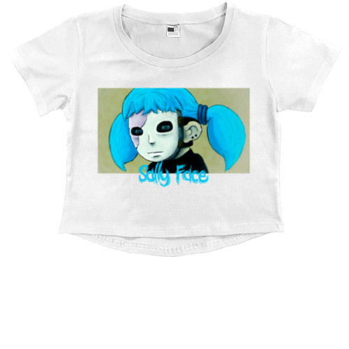 Kids' Premium Cropped T-Shirt - Sally Face 2 - Mfest