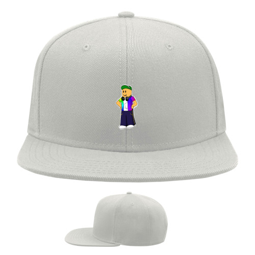 Snapback Baseball Cap - roblox noob - Mfest