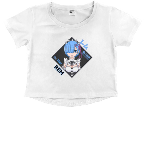 Kids' Premium Cropped T-Shirt - Rem 3 - Mfest