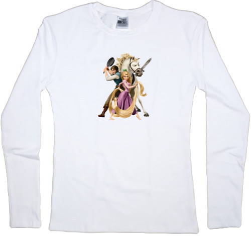 Women's Longsleeve Shirt - rapunzel - Mfest