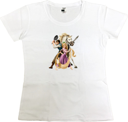 Women's Premium T-Shirt - rapunzel - Mfest