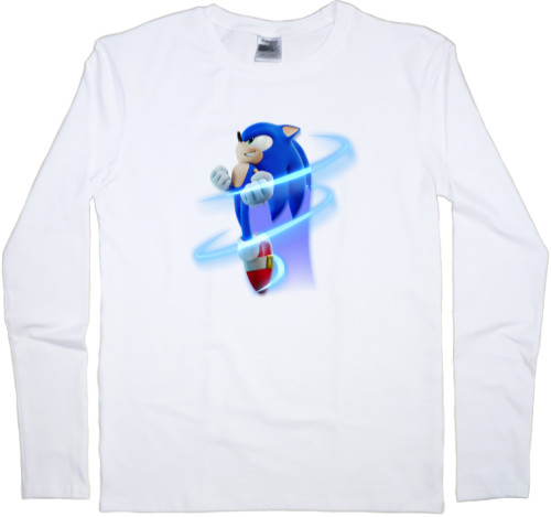 Men's Longsleeve Shirt - sonic 5 - Mfest