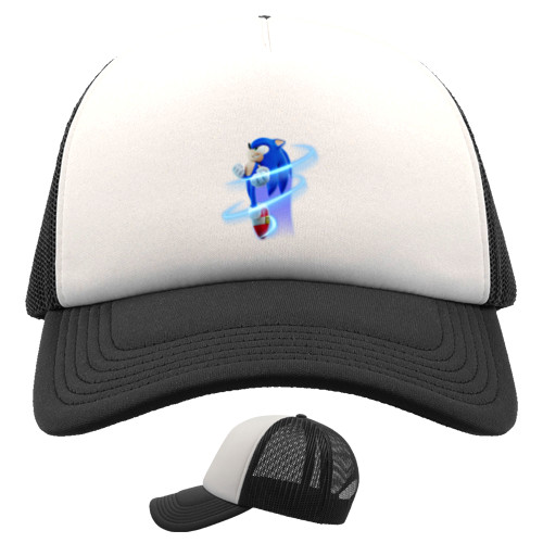 Kids' Trucker Cap - sonic 5 - Mfest