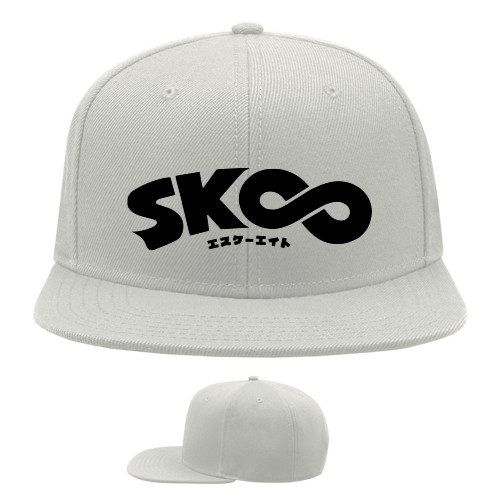 Snapback Baseball Cap - sk8 logo - Mfest