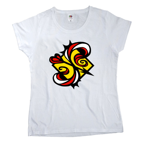 Women's T-shirt Fruit of the loom - sk8 logo 2 - Mfest