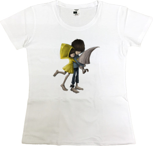 Women's Premium T-Shirt - six and runaway Little Nightmares - Mfest