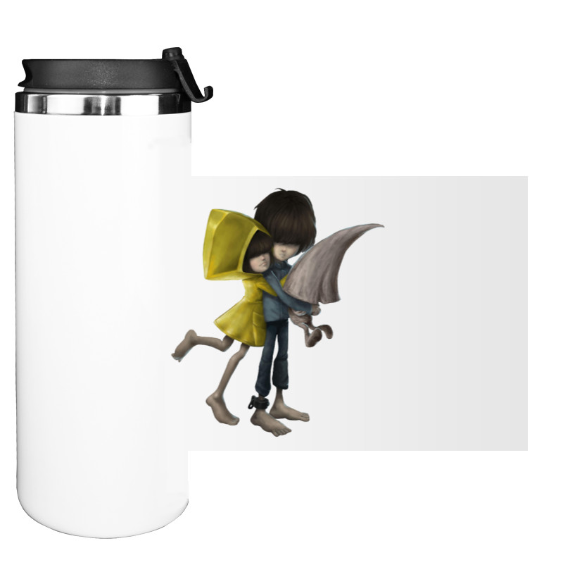 Water Bottle on Tumbler - six and runaway Little Nightmares - Mfest