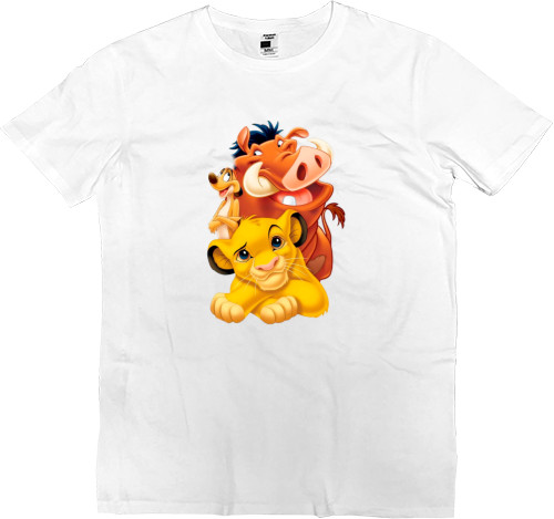 Kids' Premium T-Shirt - Simba Timon and Pumbaa - Mfest