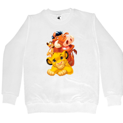 Men’s Premium Sweatshirt - Simba Timon and Pumbaa - Mfest