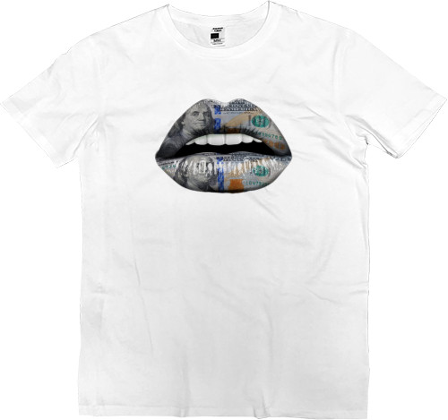 Kids' Premium T-Shirt - dollar lips - Mfest