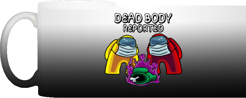 Чашка Хамелеон - dead body reported - Mfest