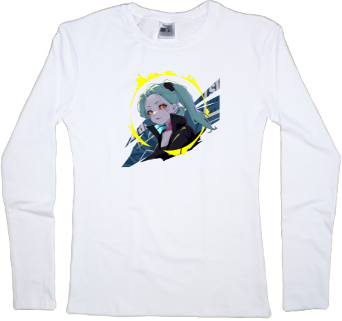 Women's Longsleeve Shirt - Cyberpunk 2077 Rebecca 2 - Mfest