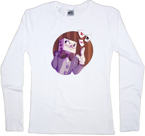 Women's Longsleeve Shirt - cuphead - Mfest