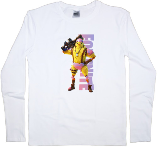 Kids' Longsleeve Shirt - Cluck Fortnite - Mfest