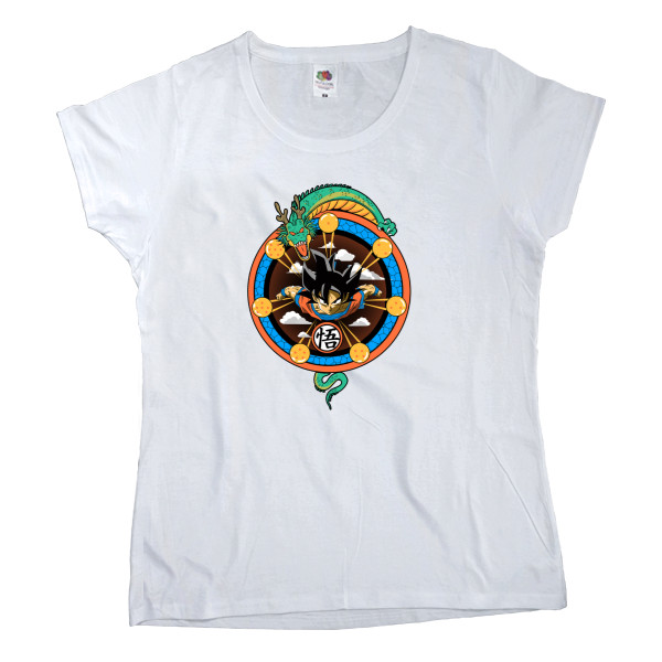 Women's T-shirt Fruit of the loom - Circle of Dragon - Mfest