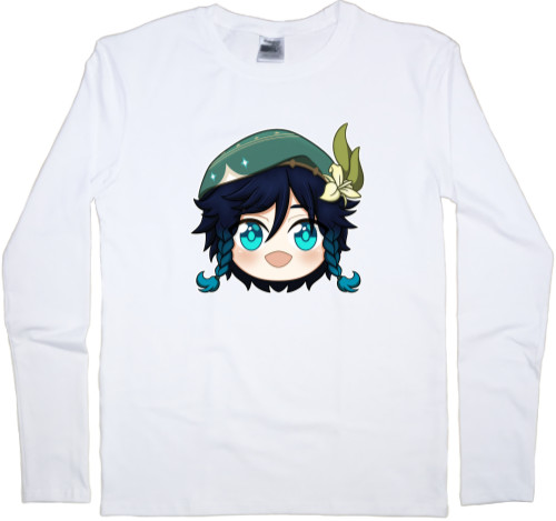 Kids' Longsleeve Shirt - Chibi Venti - Mfest