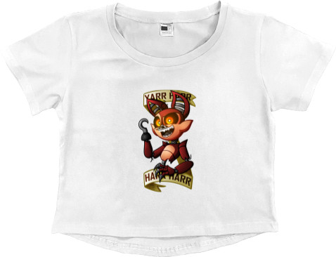 Women's Cropped Premium T-Shirt - five nights at freddy's 2 - Mfest