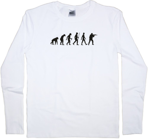 Kids' Longsleeve Shirt - evolution - Mfest